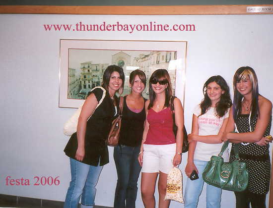 Some visitors at Festa Italian 2006 at the Italian Cultural Center in Thunder Bay