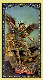 Prayer Card to Saint Michael